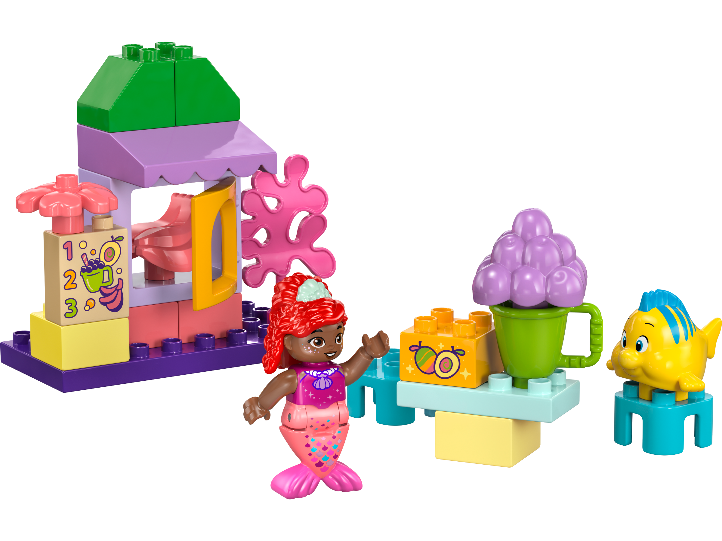 Ariel and Flounder's Café Stand