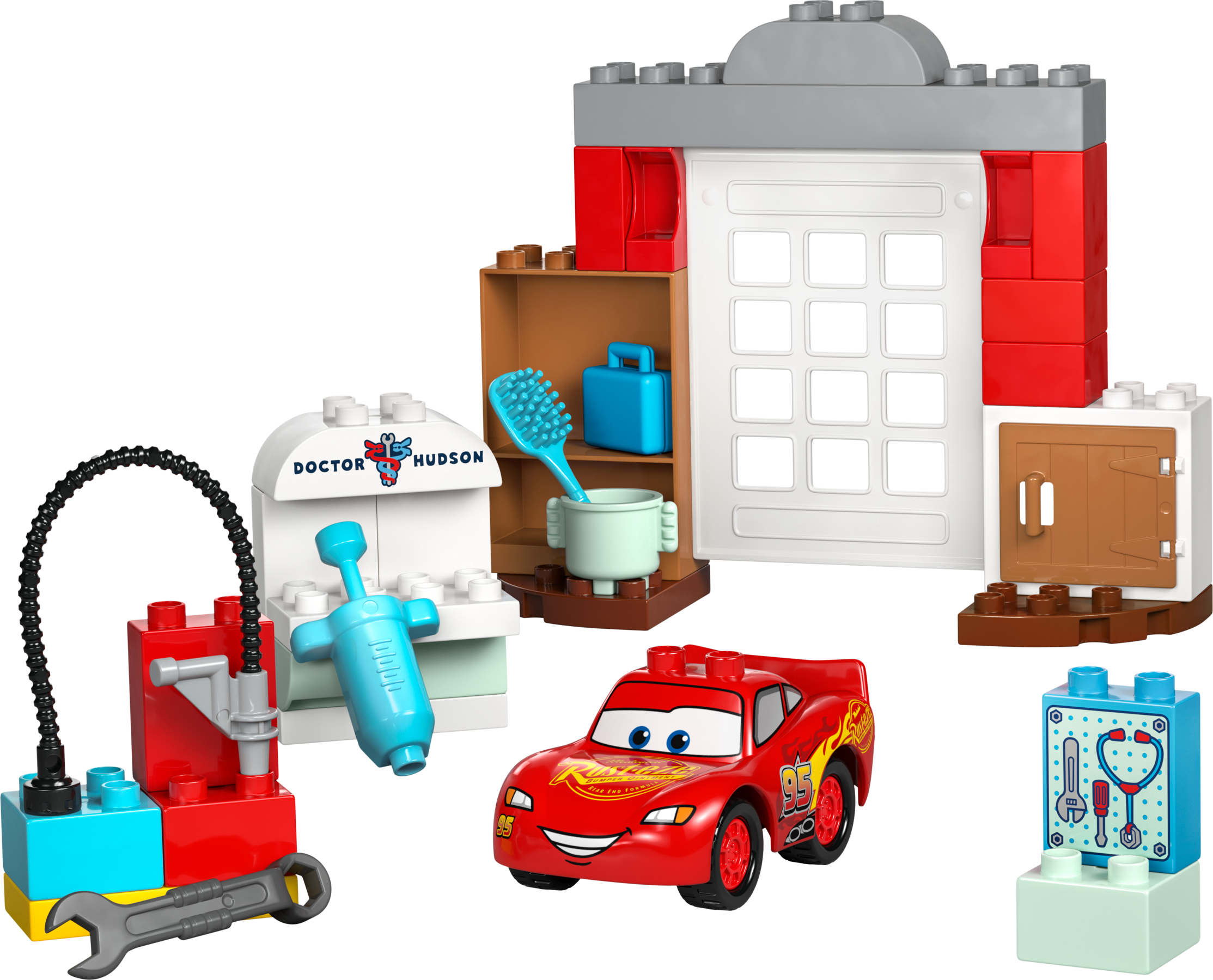 McQueen's Visit to Doc's Garage