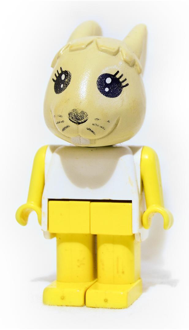 Fabuland Figure Bunny 3 - Orzoro Nestlé Promotional polybag