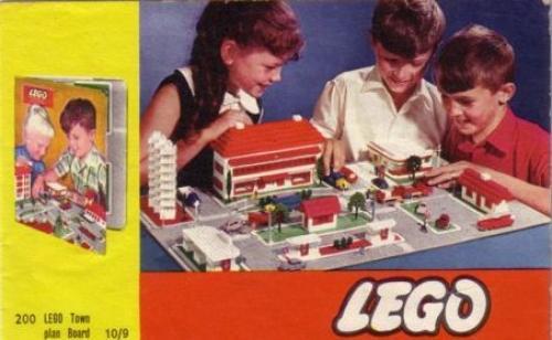 LEGO Town Plan Board, UK / Australian Cardboard Version