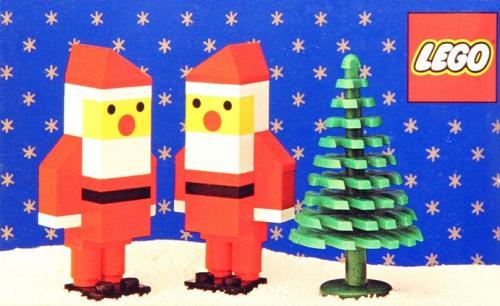 Two Santas and Tree