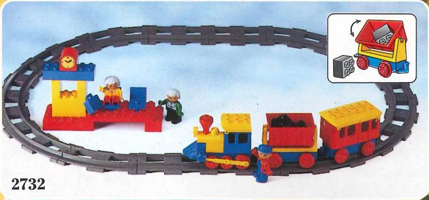 Push-Along Play Train Set