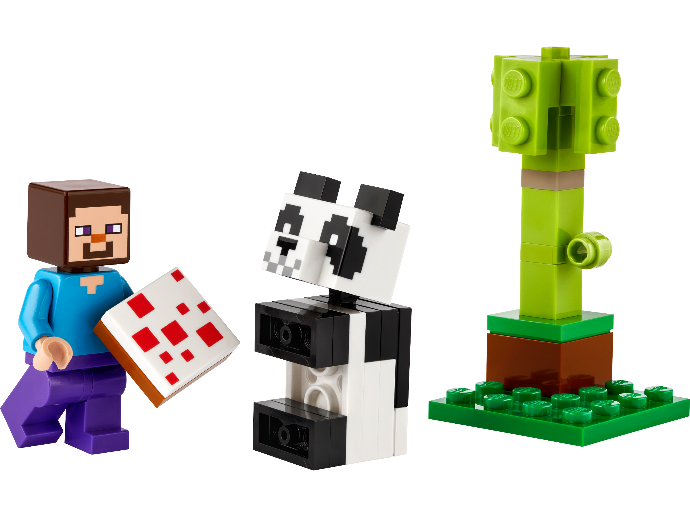 Steve and Baby Panda