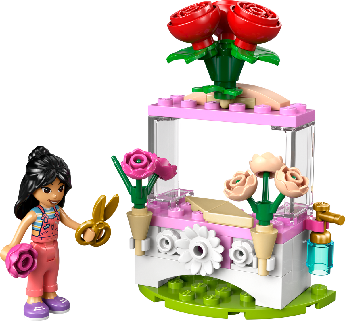 Flower Stand with Roses
