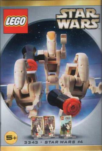 Star Wars #4 - Battle Droid Minifig Pack