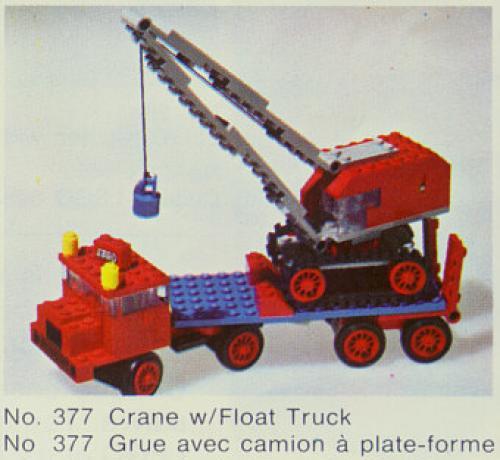 Crane with Float Truck
