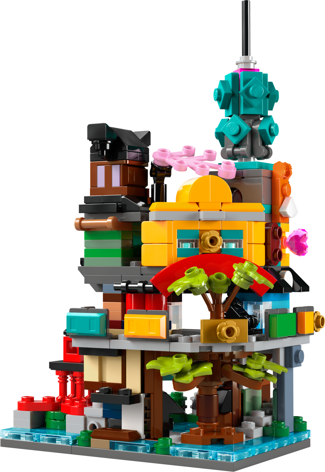 Micro NINJAGO City Gardens