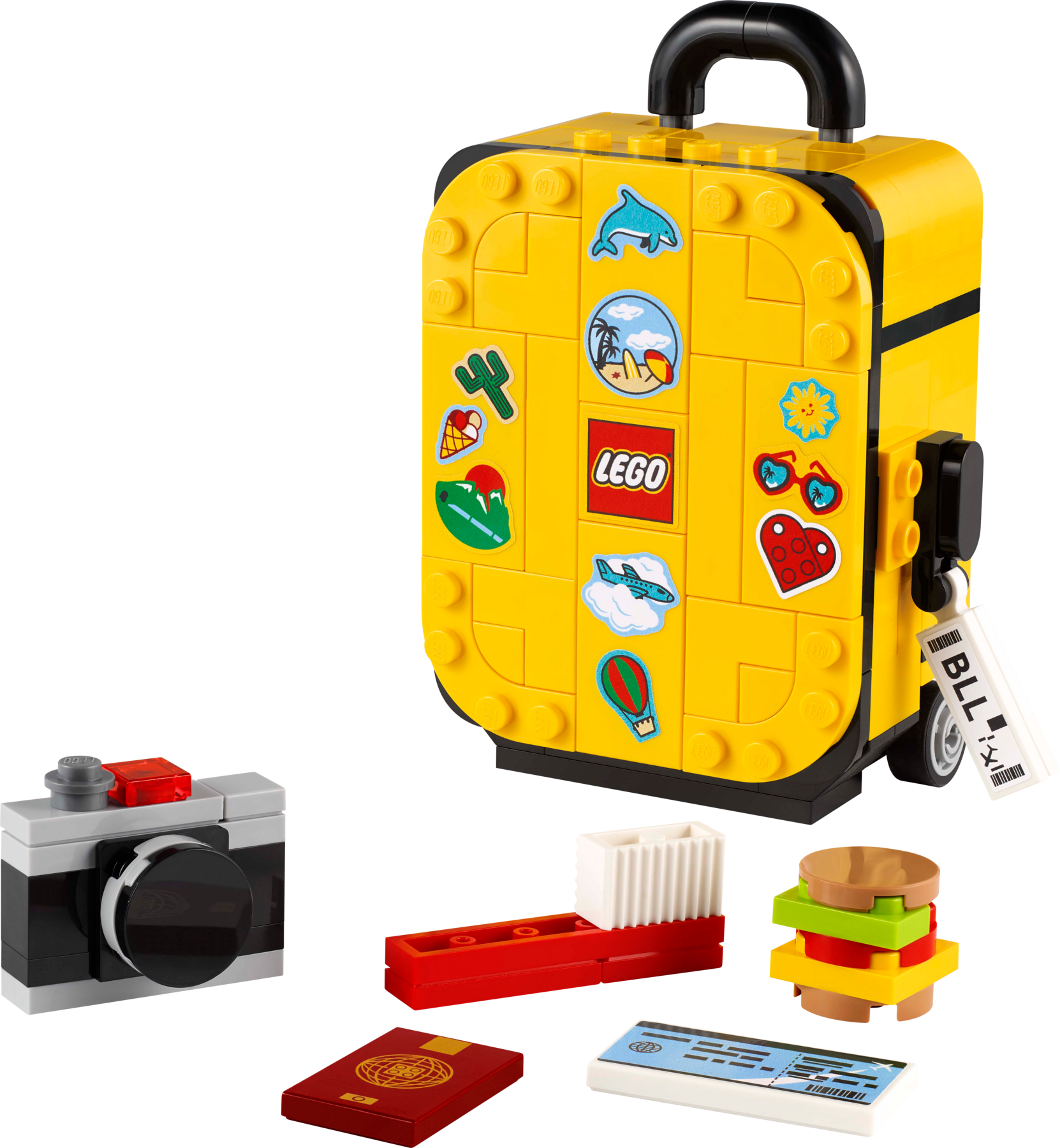 Yellow Travel Suitcase