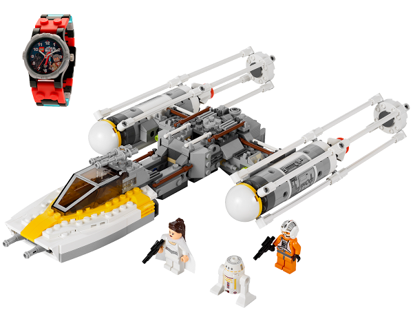 Gold Leader's Y-Wing Starfighter and Watch Bundle