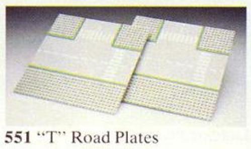 T Road Plates