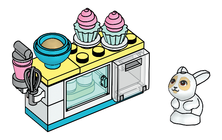 Baking Set and Bunny