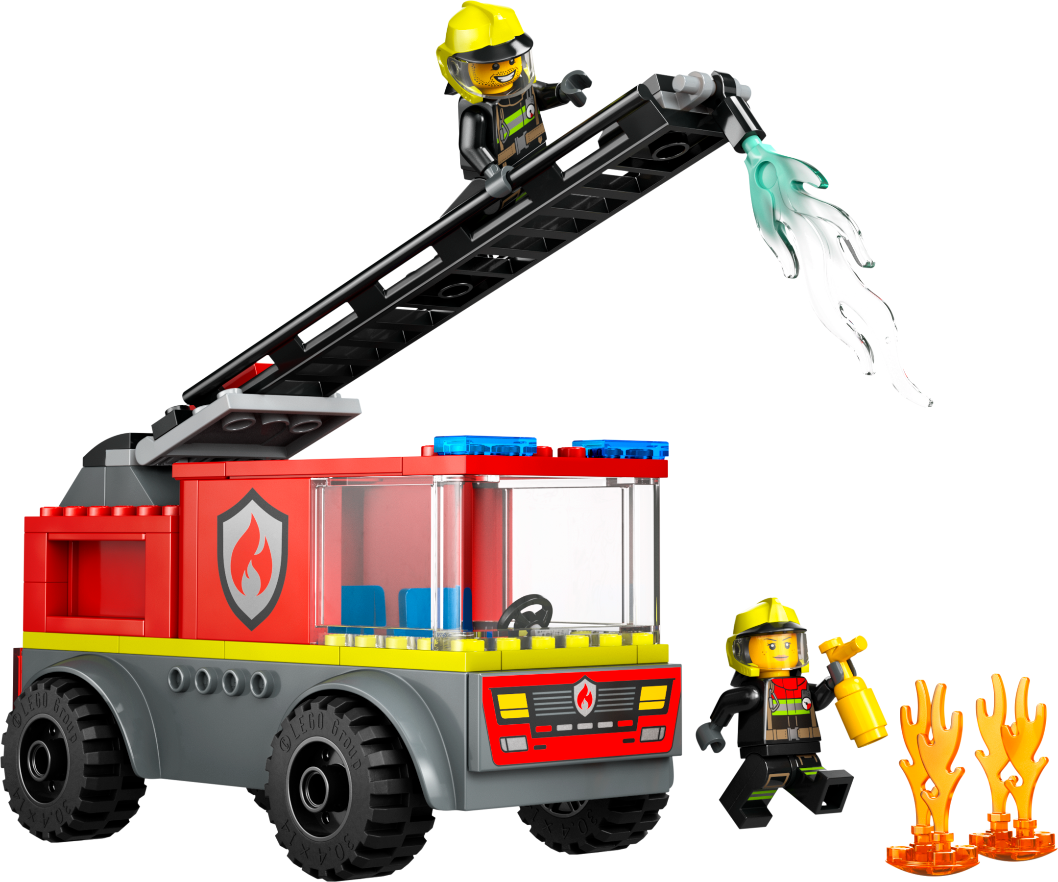 Fire Ladder Truck
