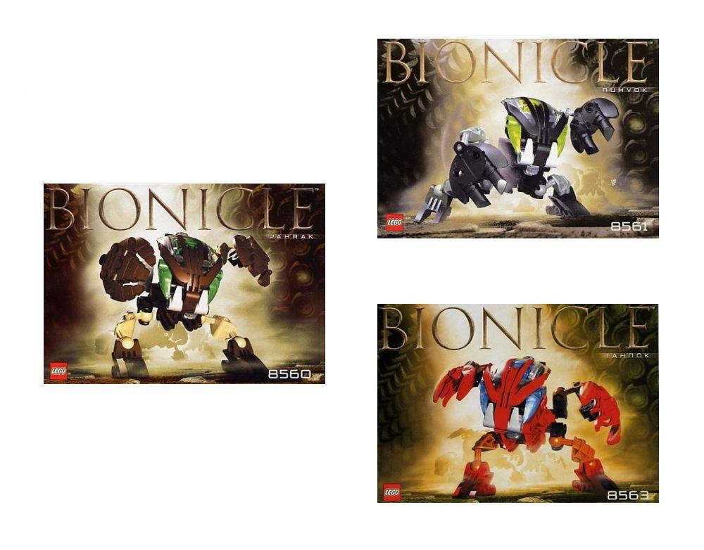 Bohrok Co-Pack (contains 8560 8561 8563)