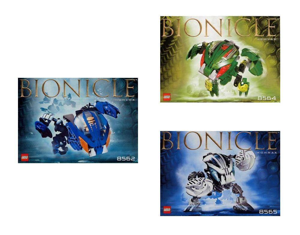 Bohrok Co-Pack (contains 8562 8564 8565)