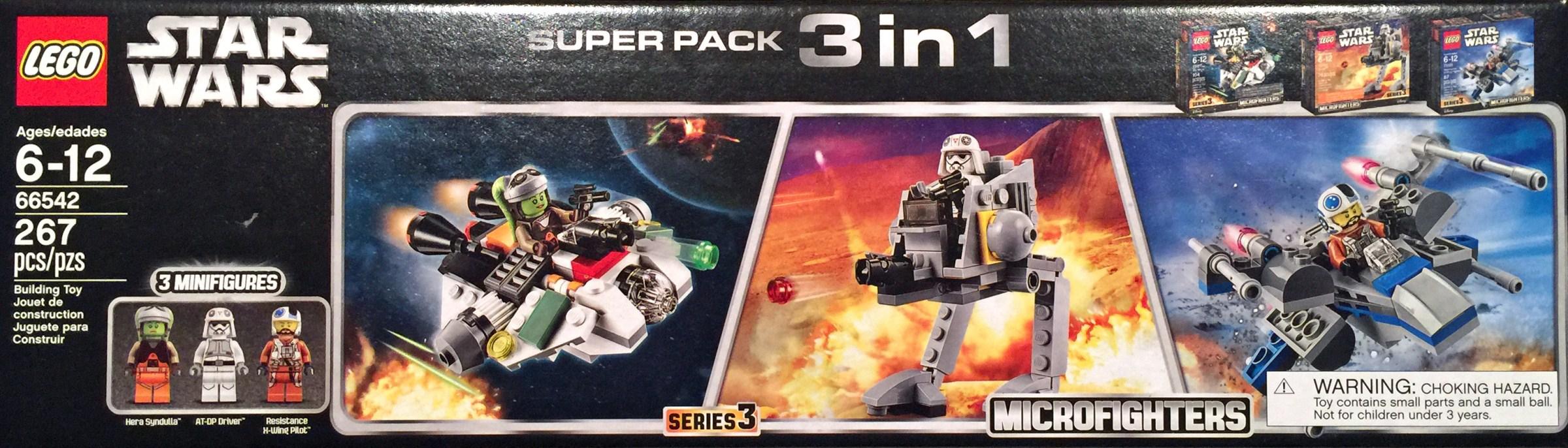 Star Wars Microfighters Super Pack 3 in 1