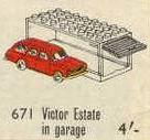 1:87 Vauxhall Victor Estate with Garage