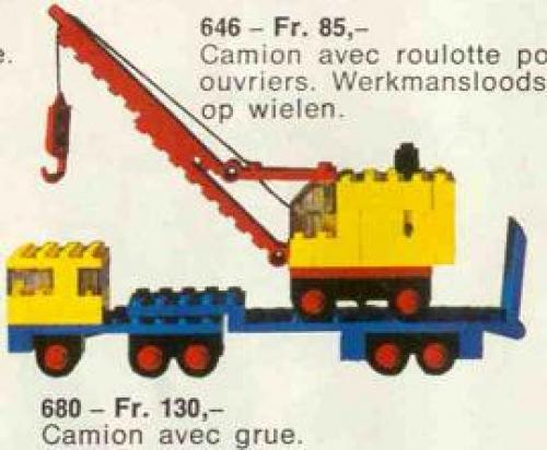 Low-Loader and Crane