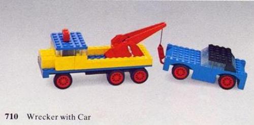 Wrecker with Car