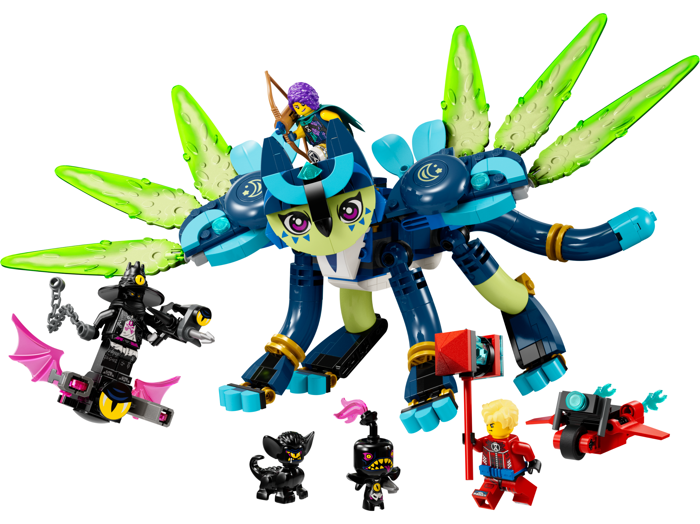 Zoey and Zian the Cat-Owl