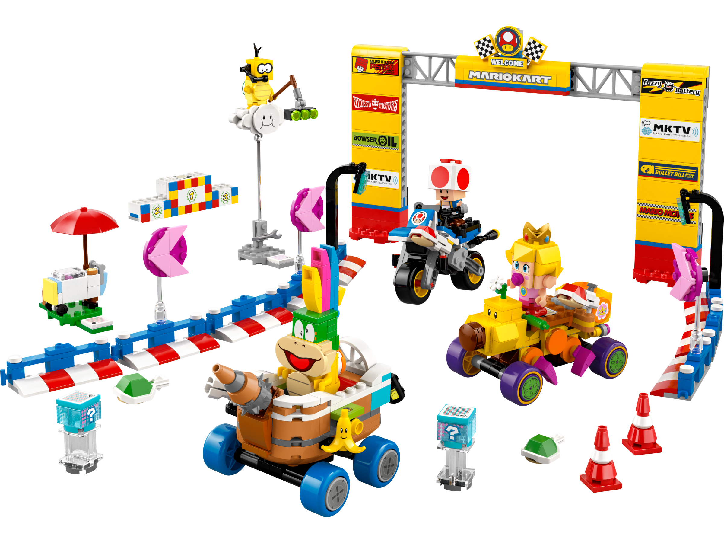 Mario Kart - Baby Peach & Grand Prix Set