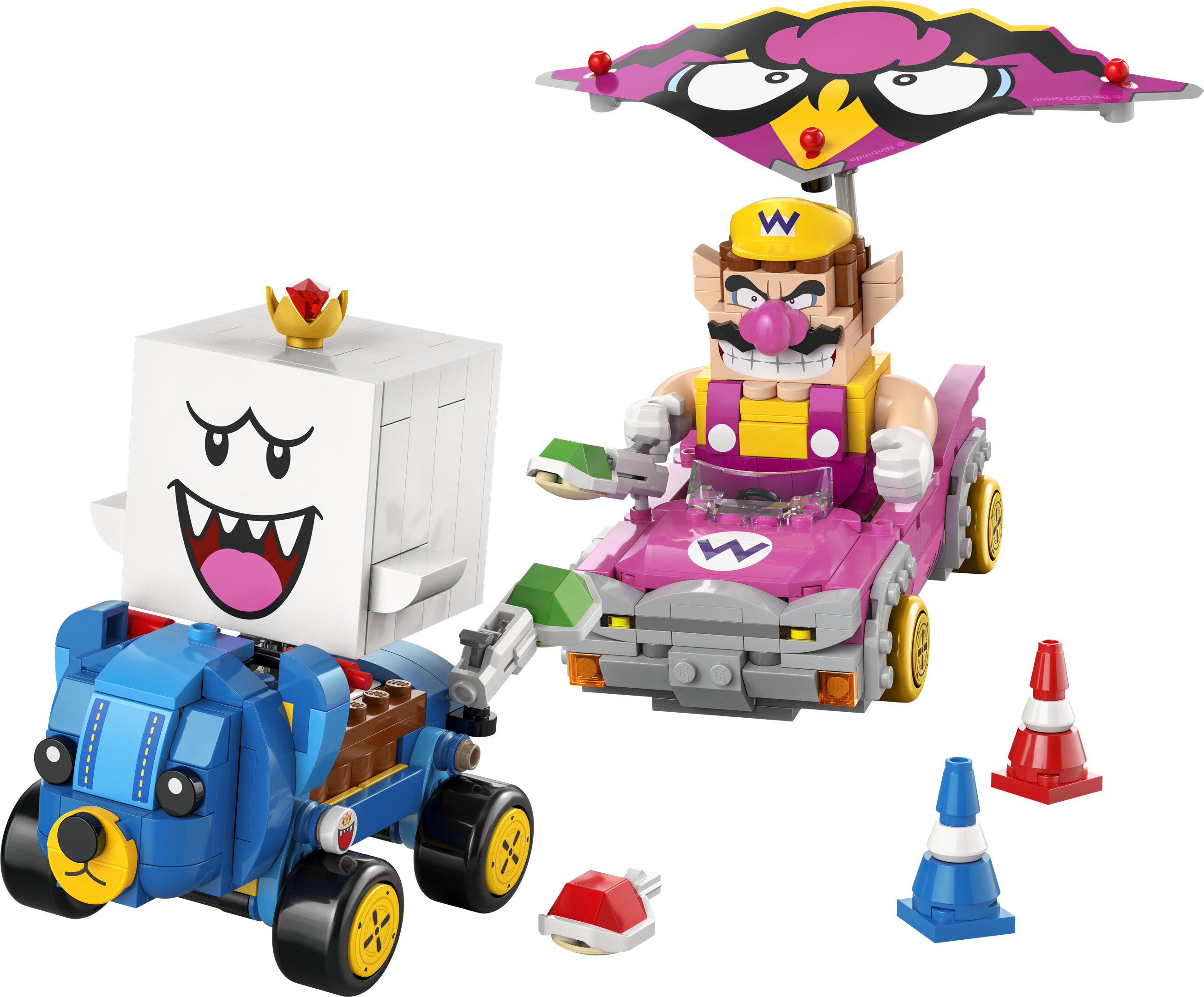 Mario Kart - Wario & King Boo