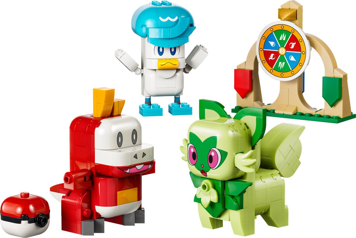 SMART Play: Sprigatito, Fuecoco and Quaxly Battle