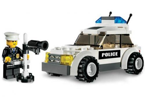 Police Car (Black Sticker Version)