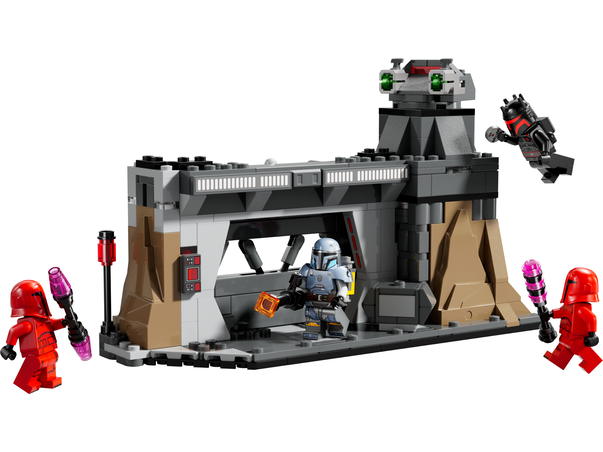 Paz Vizsla and Moff Gideon Battle