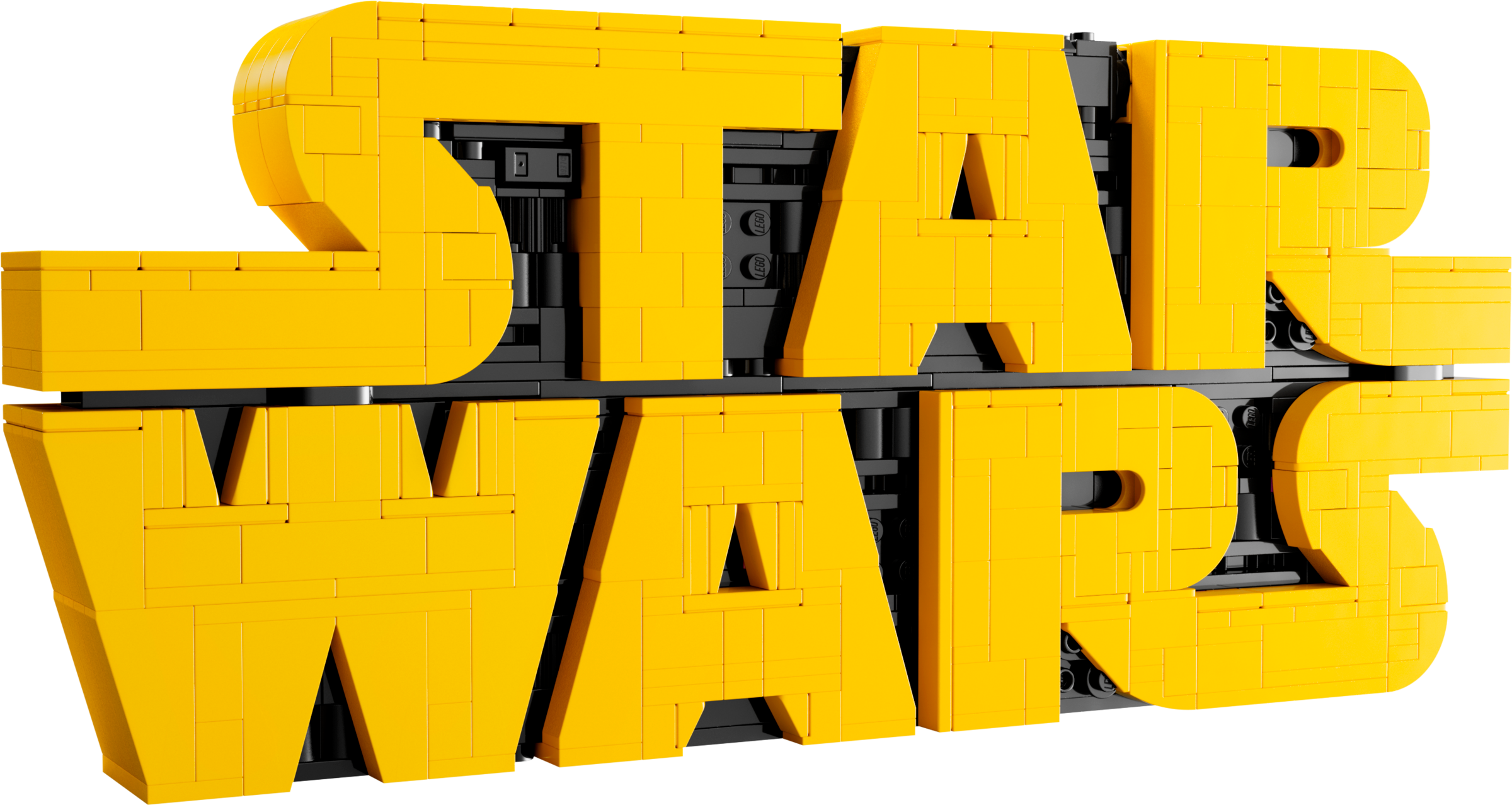 Brick-Built Star Wars Logo