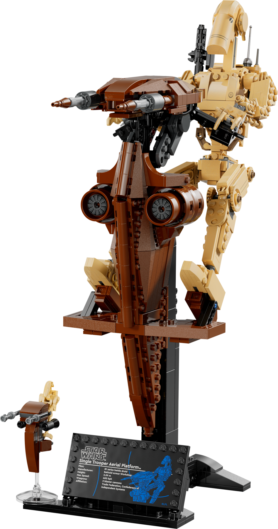 Battle Droid with STAP