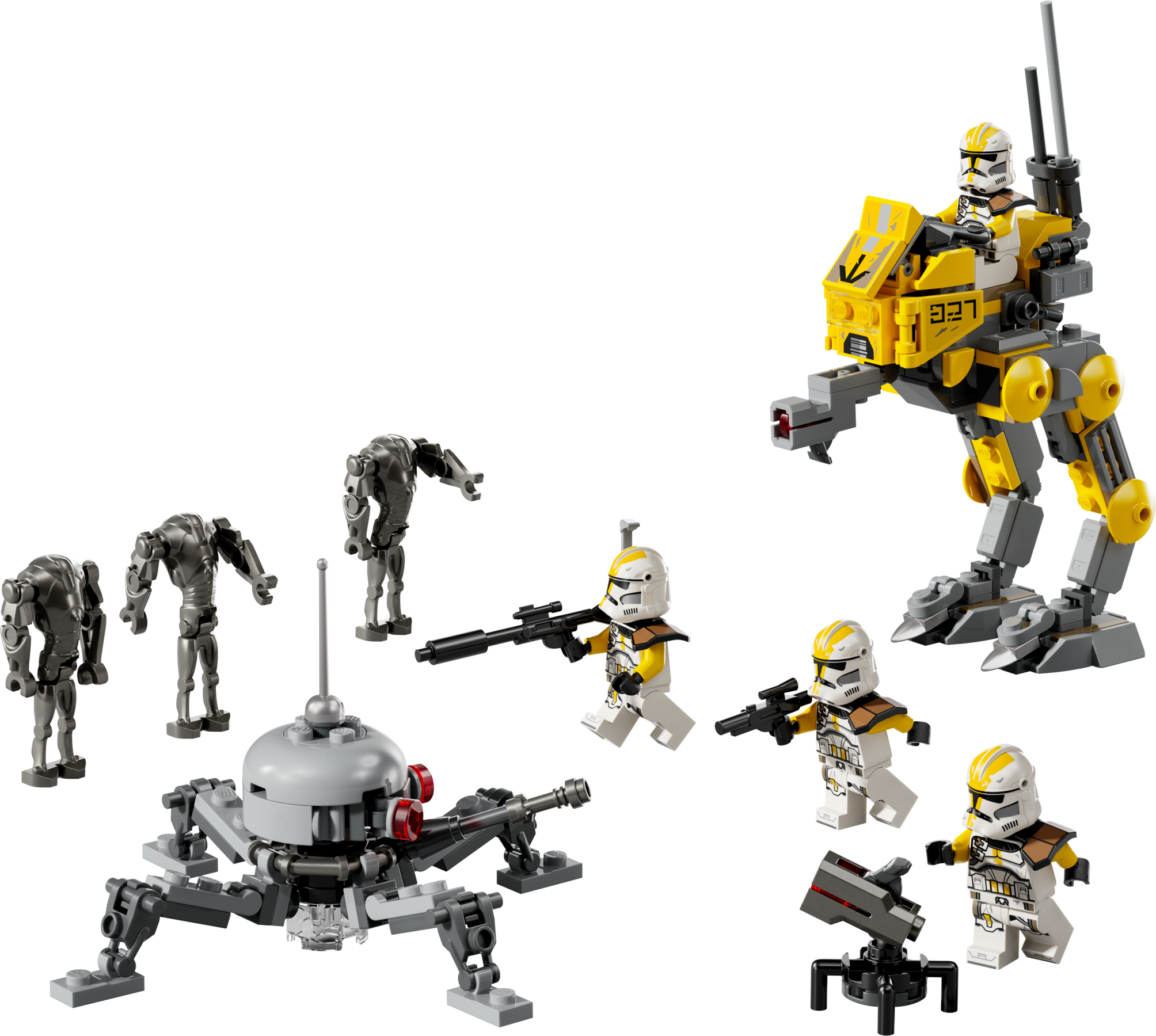 327th Star Corps Clone Troopers Battle Pack