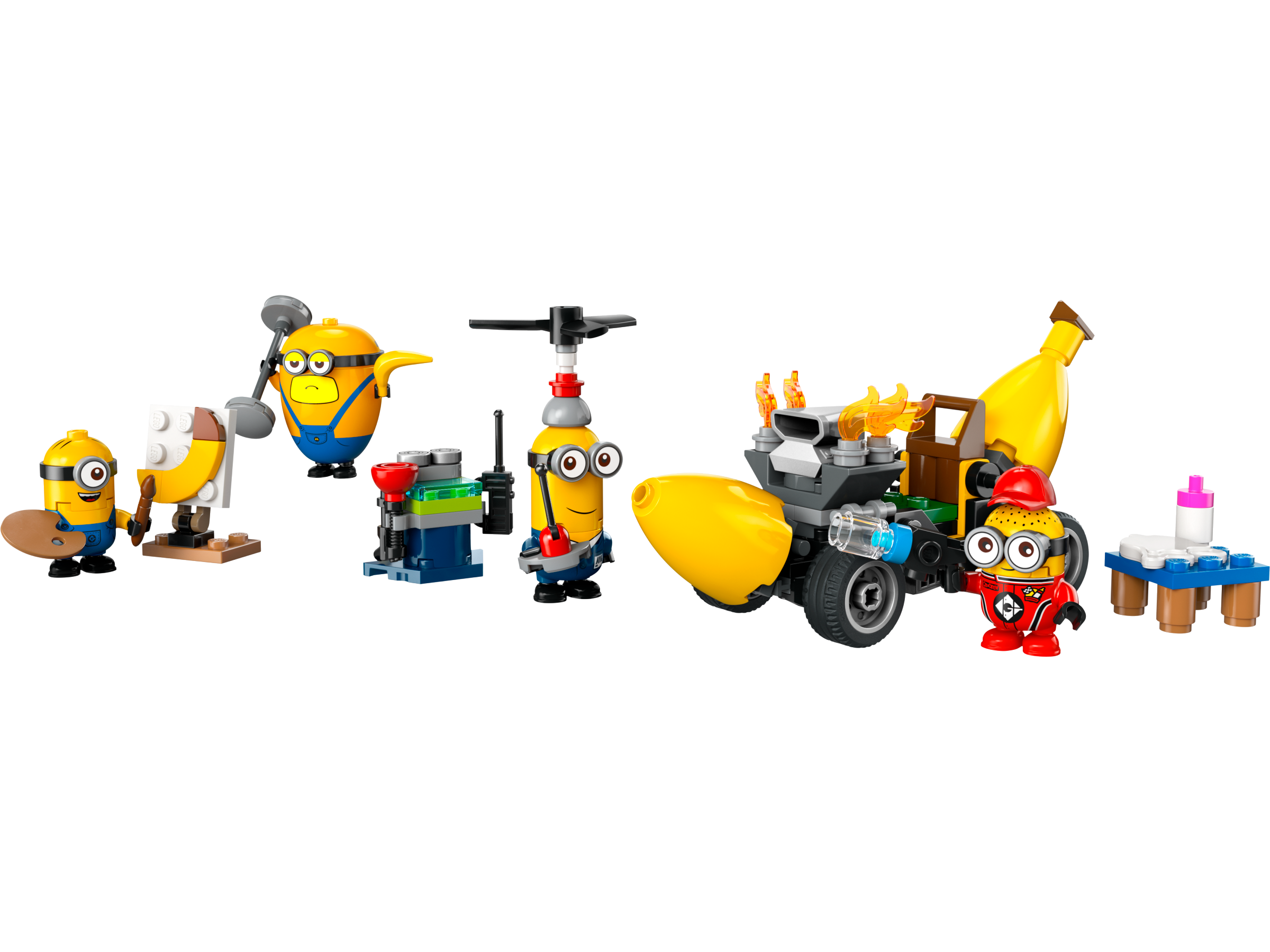 Minions and Banana Car