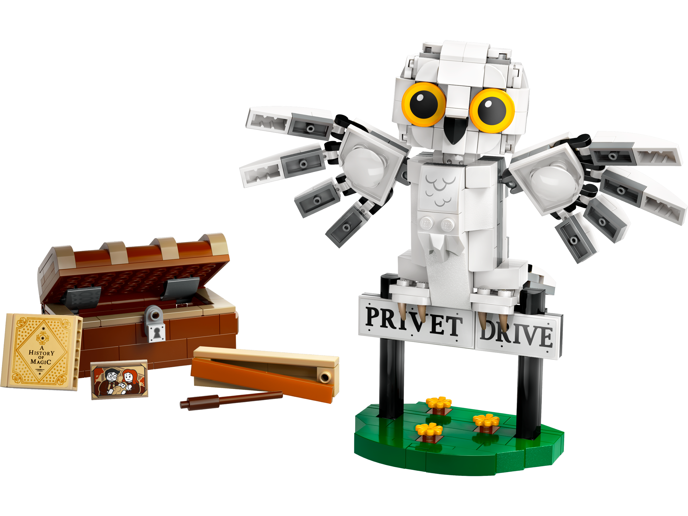 Hedwig at 4 Privet Drive