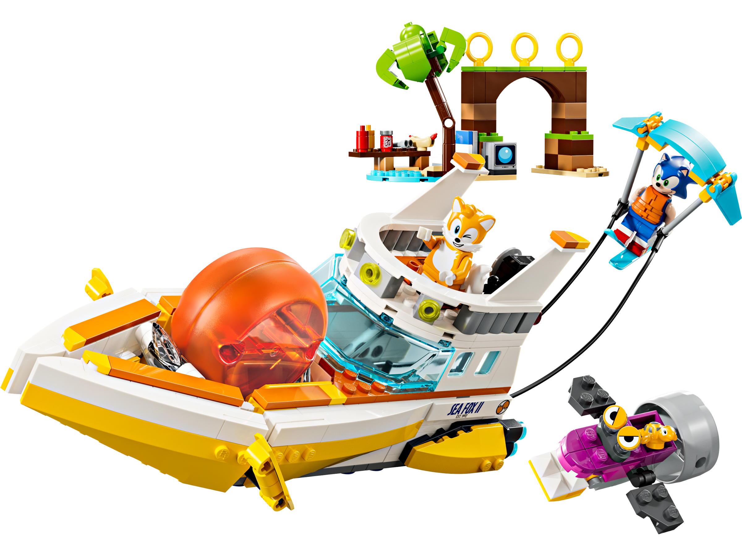 Tails' Adventure Boat