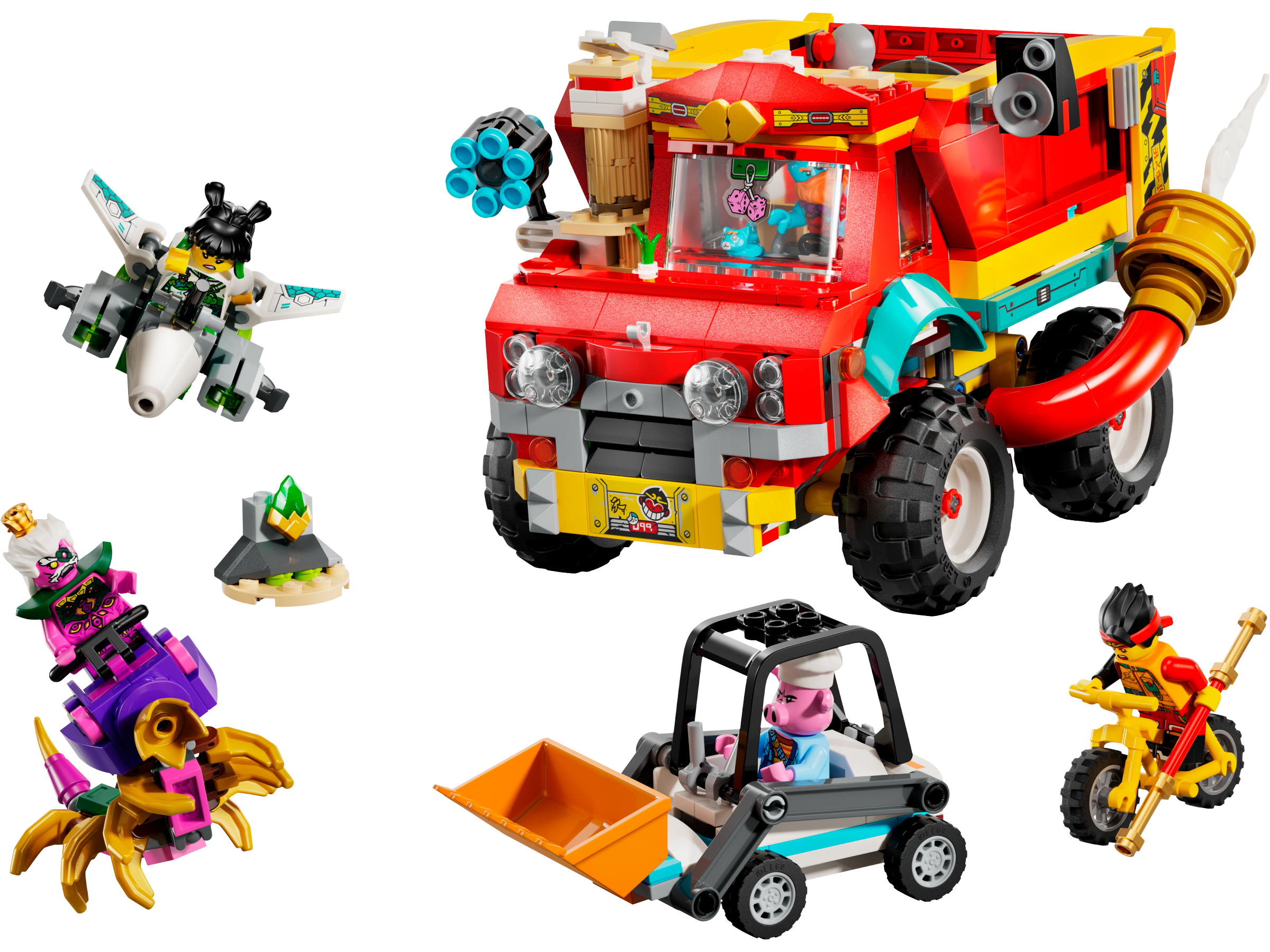 Monkie Kid's Team Power Truck