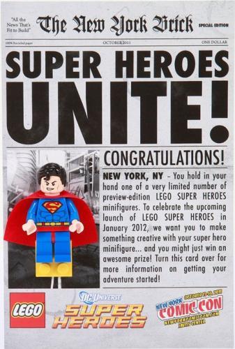 Super Heroes Unite - Superman - New York Comic-Con 2011 Exclusive