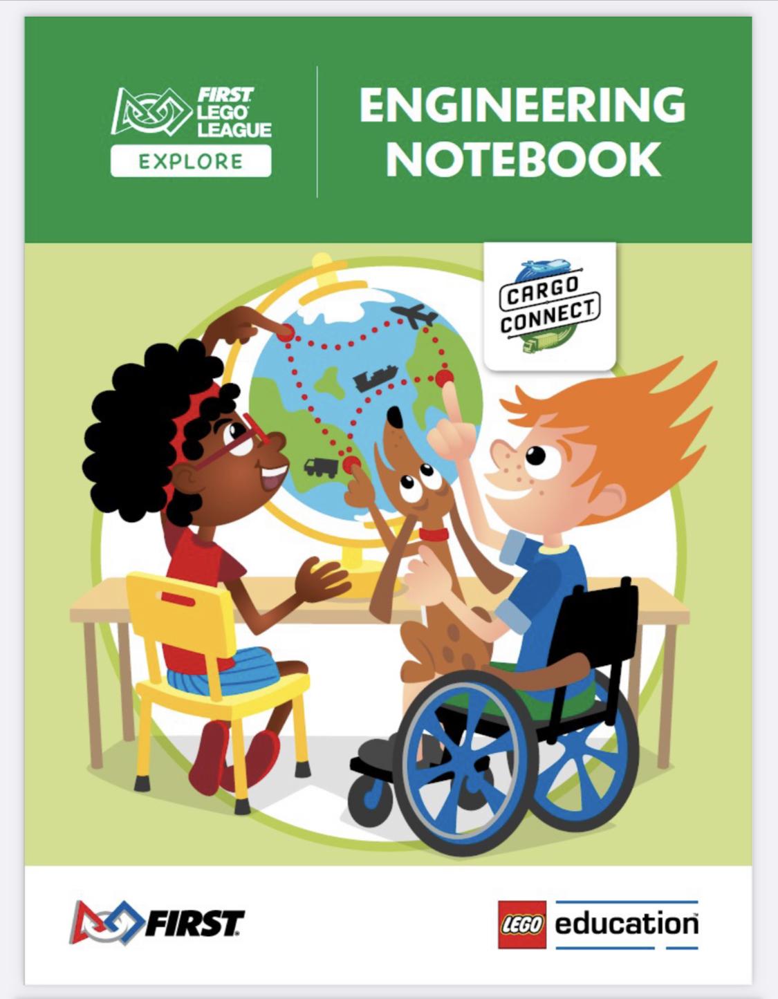 CARGO CONNECT Engineering Notebook (FLL Explore)