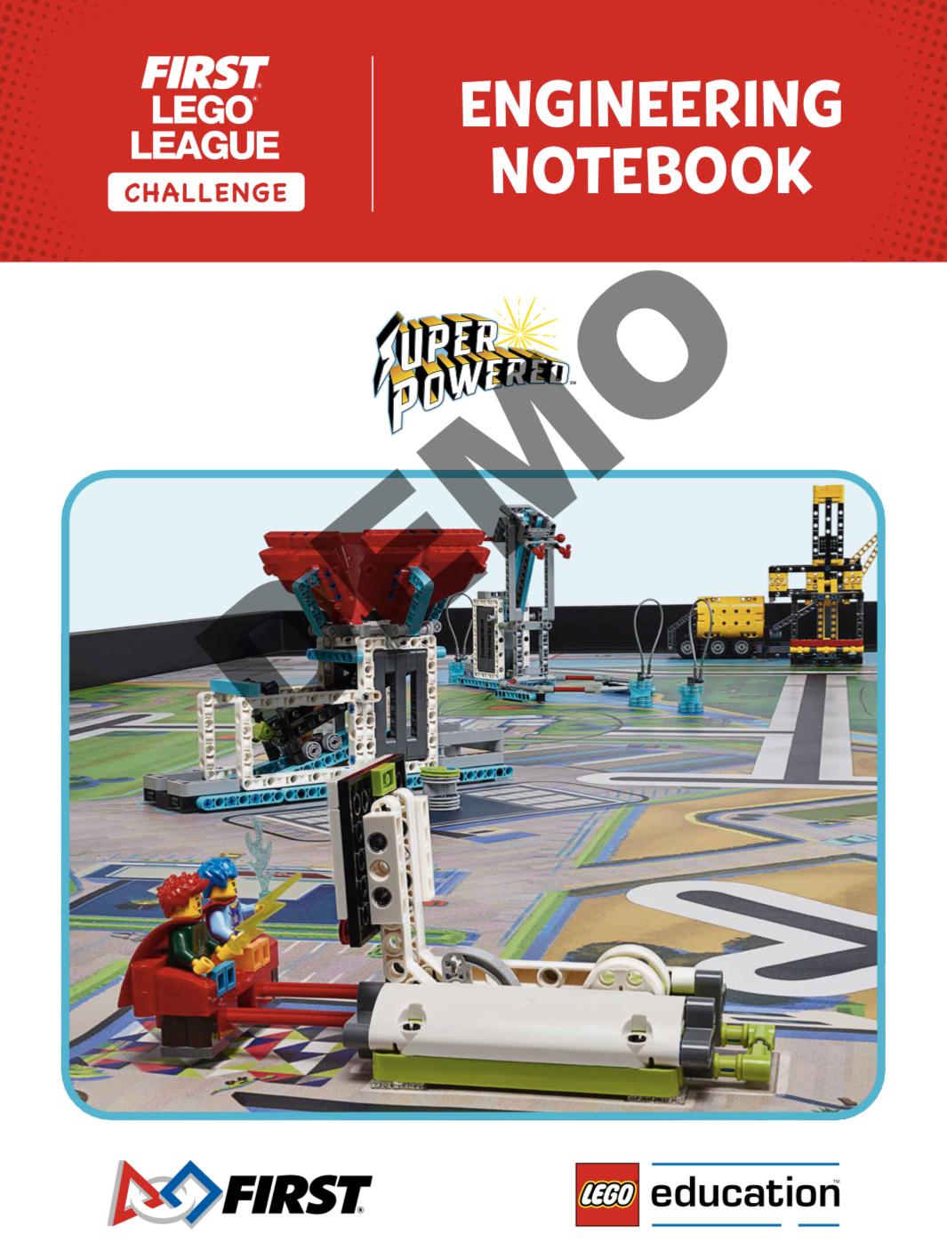 SUPERPOWERED Engineering Notebook (FLL Challenge)