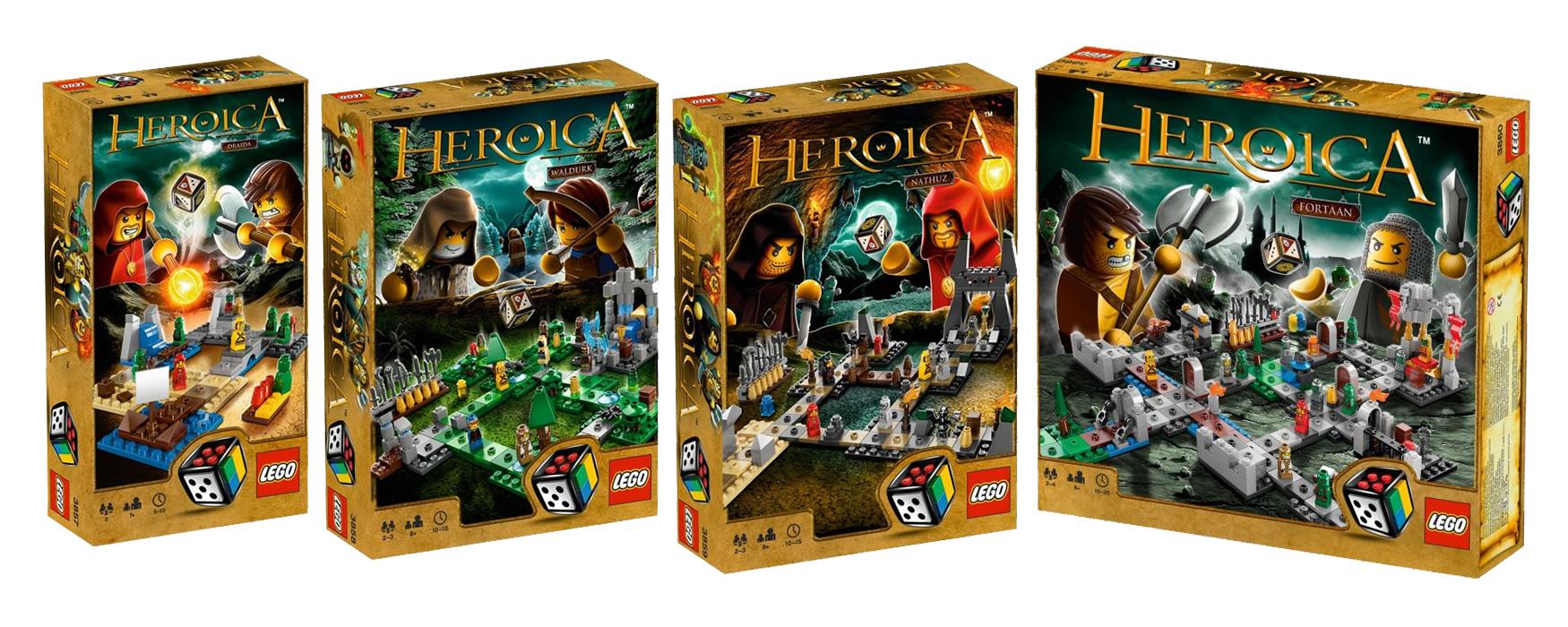Heroica Gift Box with 4 Games - Limited Edition