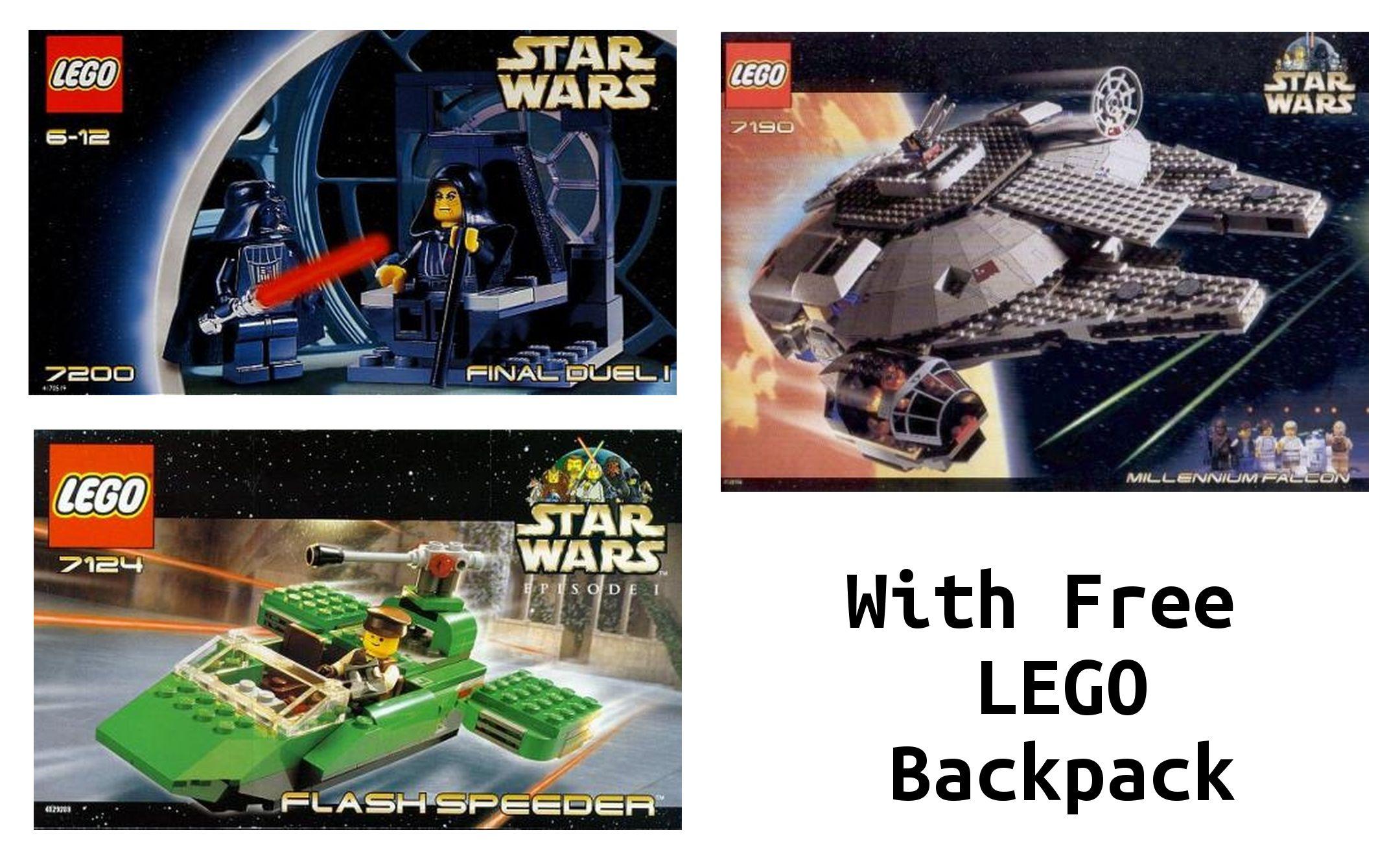 Star Wars Value Pack with Free LEGO Backpack